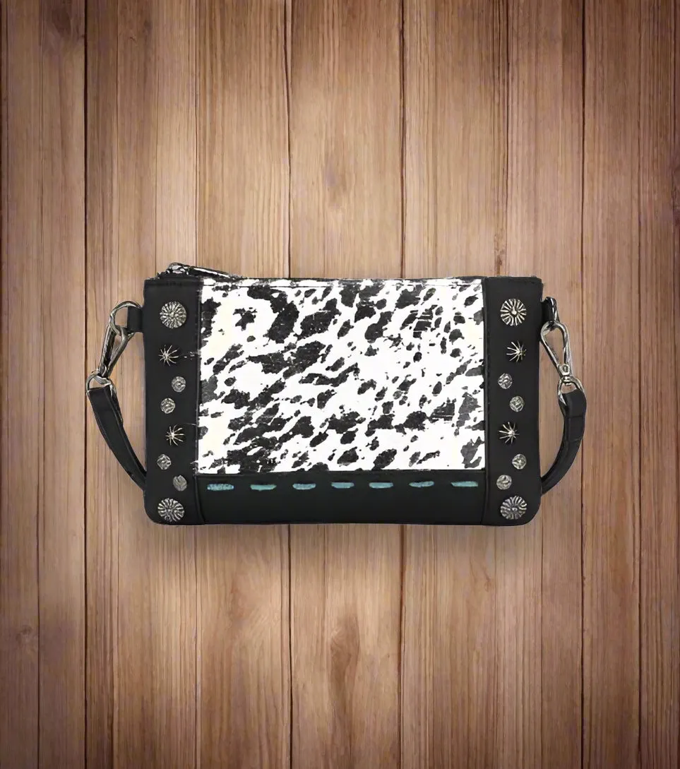 Trinity Ranch Hair-On Cowhide Crossbody/Clutch