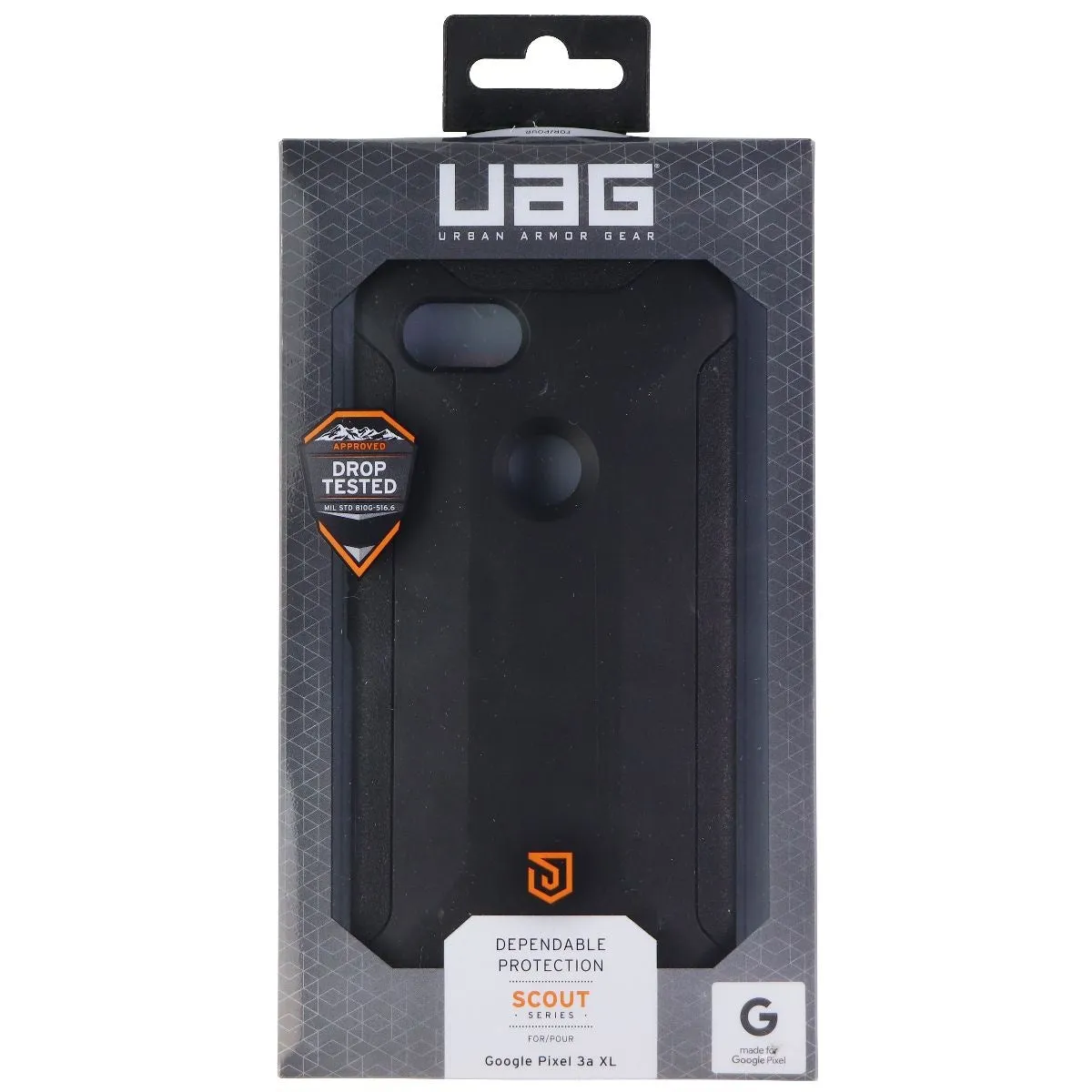 Urban Armor Gear Scout Series Case for Google Pixel 3a XL - Black