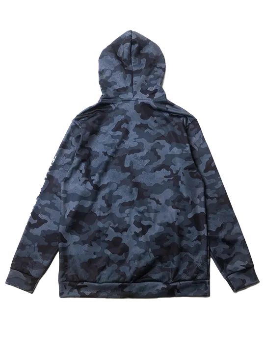 Urban Camo Performance Hoodie - Navy