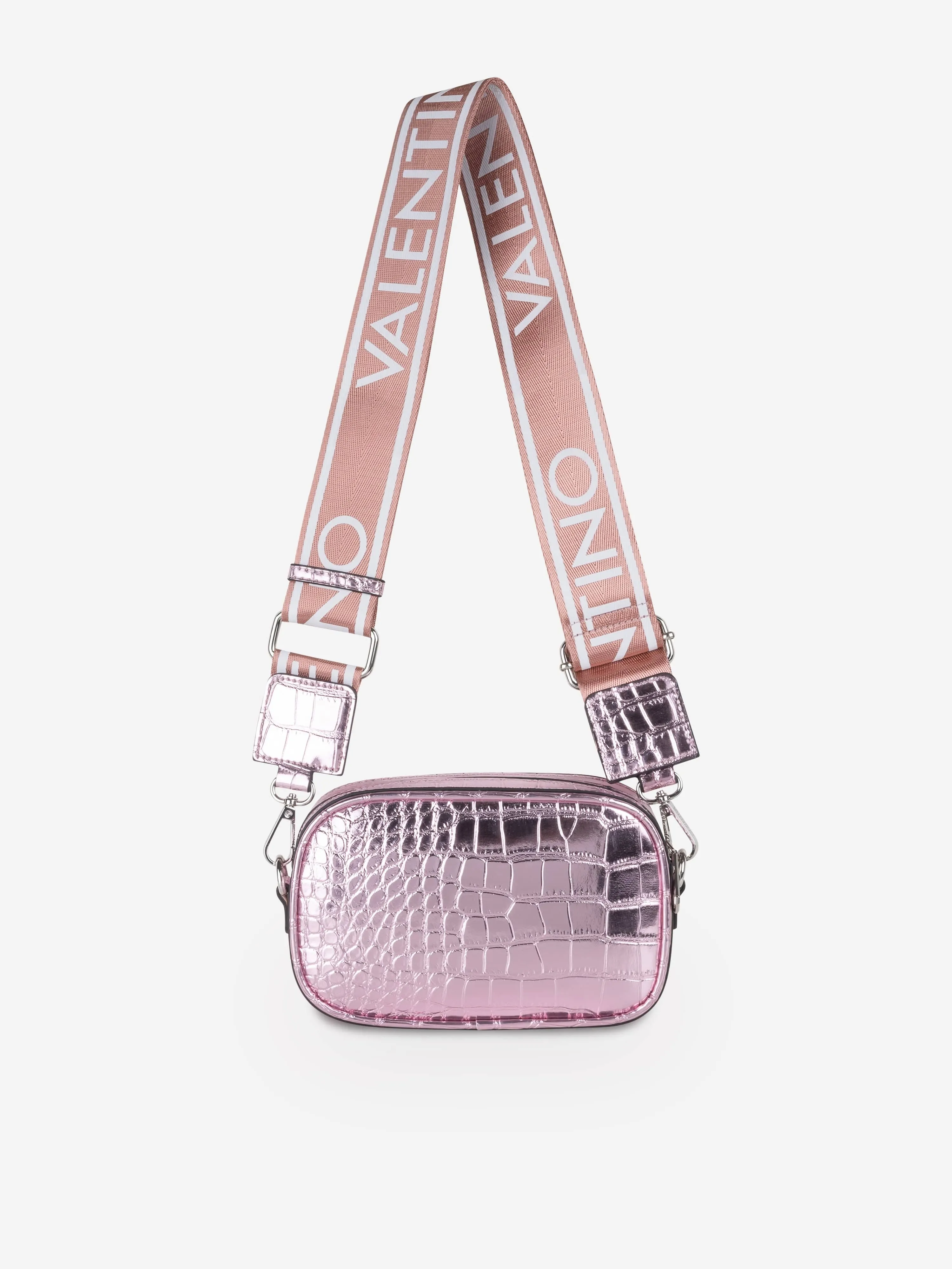 Valentino Girls Miramar Crossbody Bag in Pink (13cm)