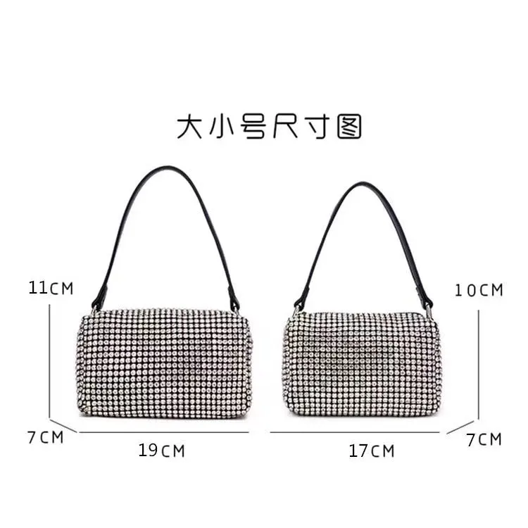 Wang Rhinestone Shoulder Bag