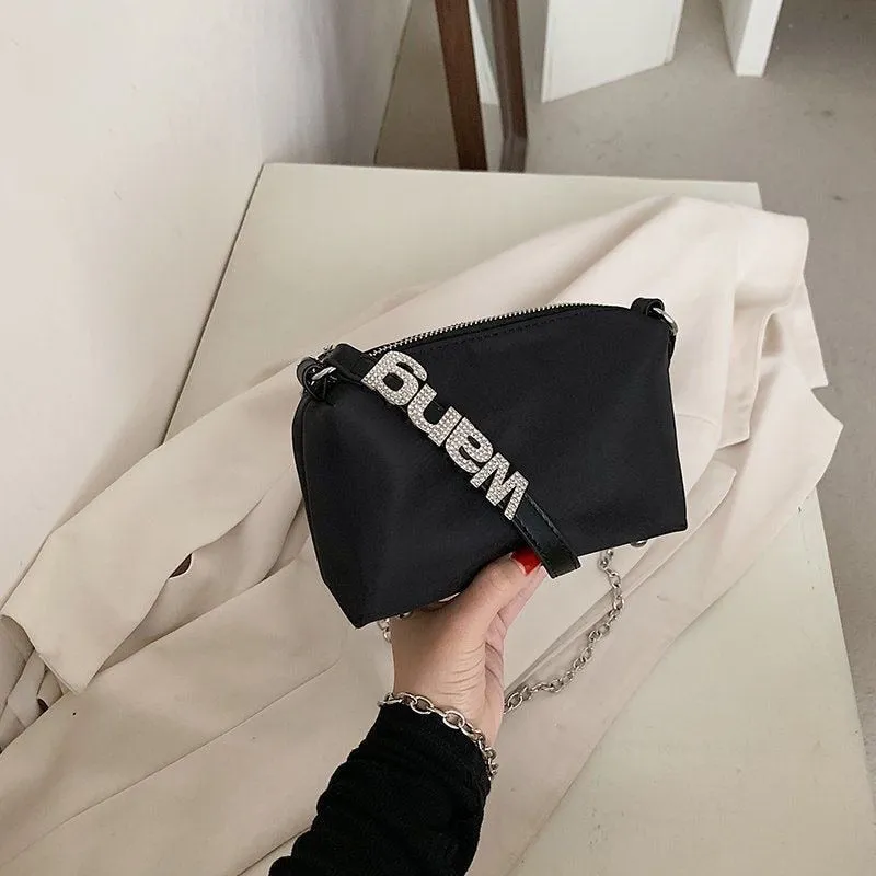 Wang Rhinestone Shoulder Bag