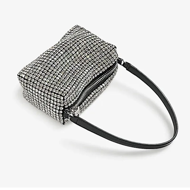 Wang Rhinestone Shoulder Bag