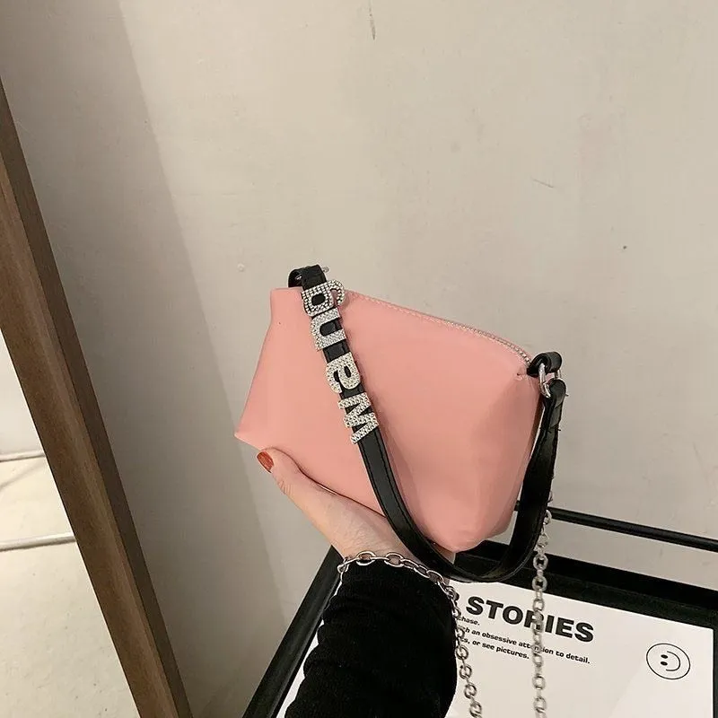 Wang Rhinestone Shoulder Bag