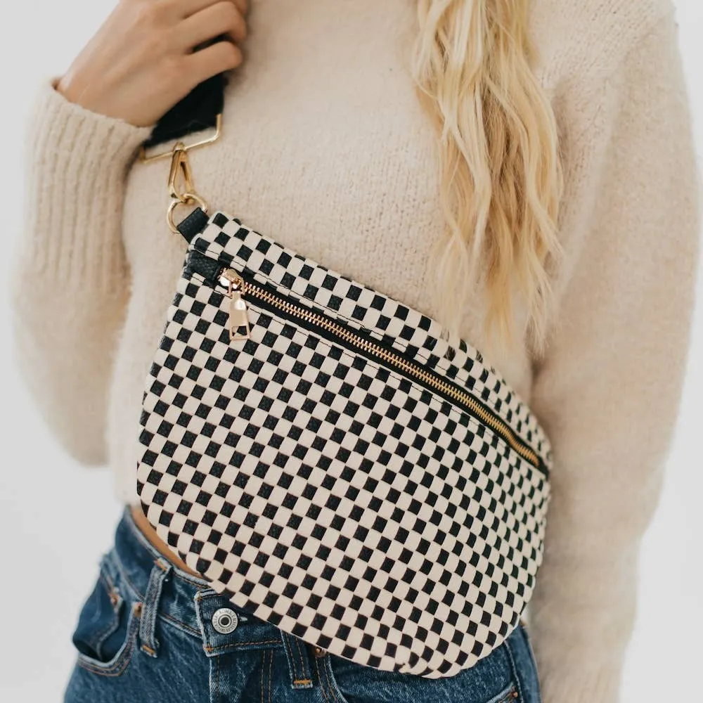 Westlyn Woven Bum Bag *NEW COLORS ADDED*: Brown