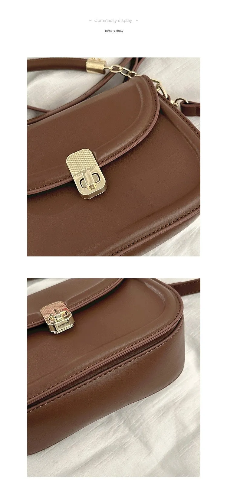 Women's New Year Red Fashion Satchel Small Square Bag