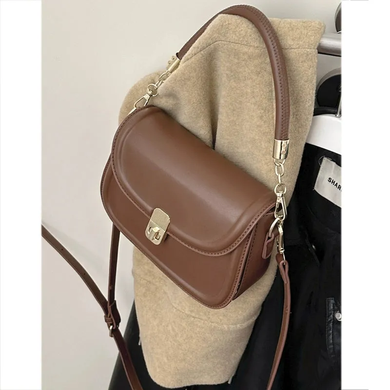 Women's New Year Red Fashion Satchel Small Square Bag