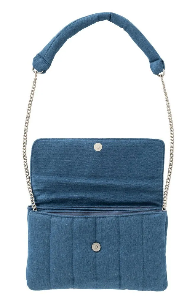 YAYA - Handtas Crossbody Padded Blue Denim